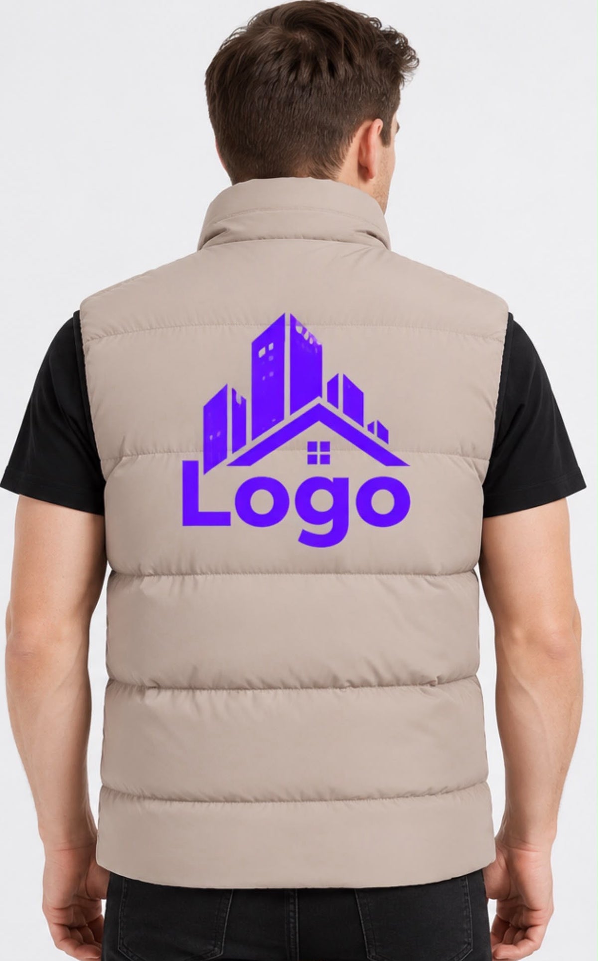 Bodywarmer beige