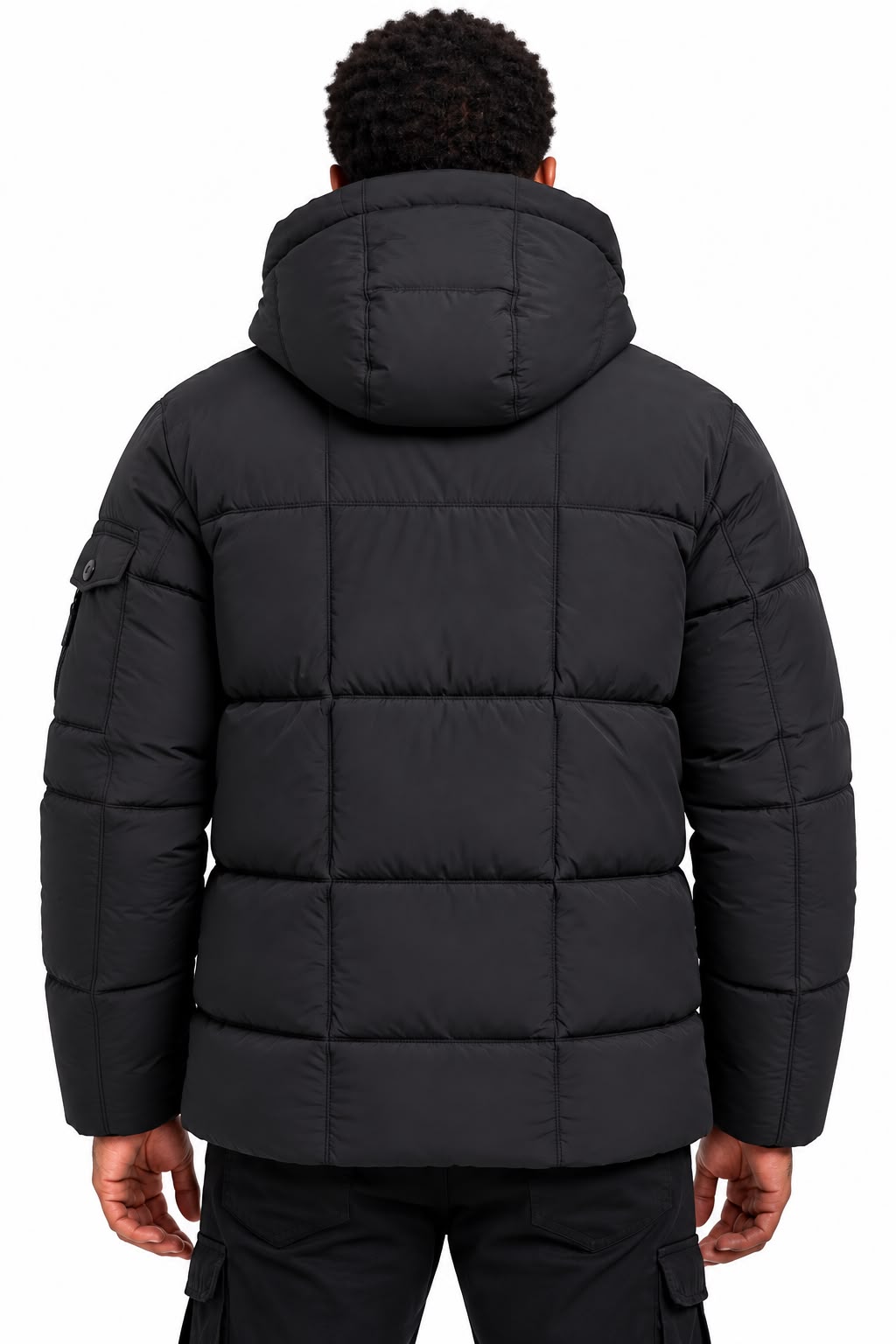 Arctic Hooded Jacket – Zwart