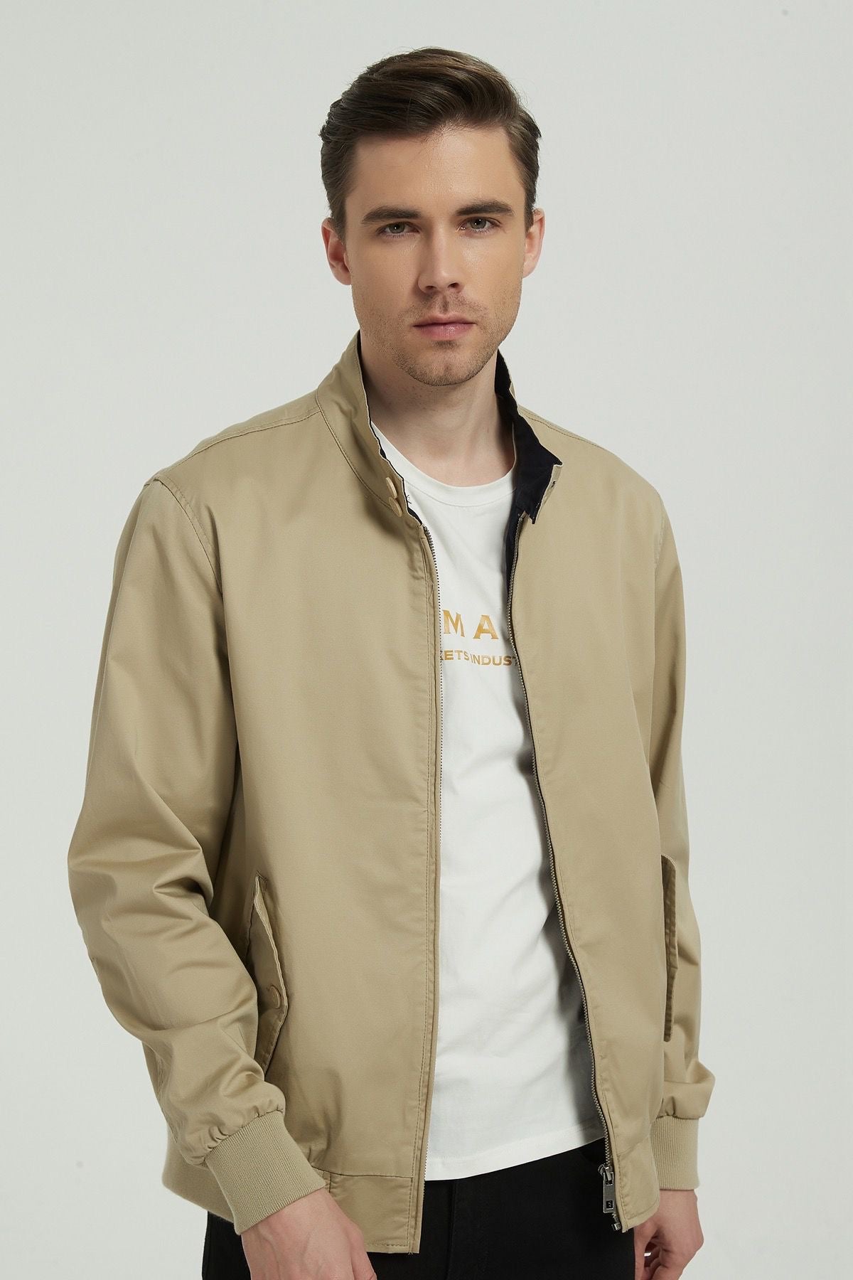 lente jas (beige)