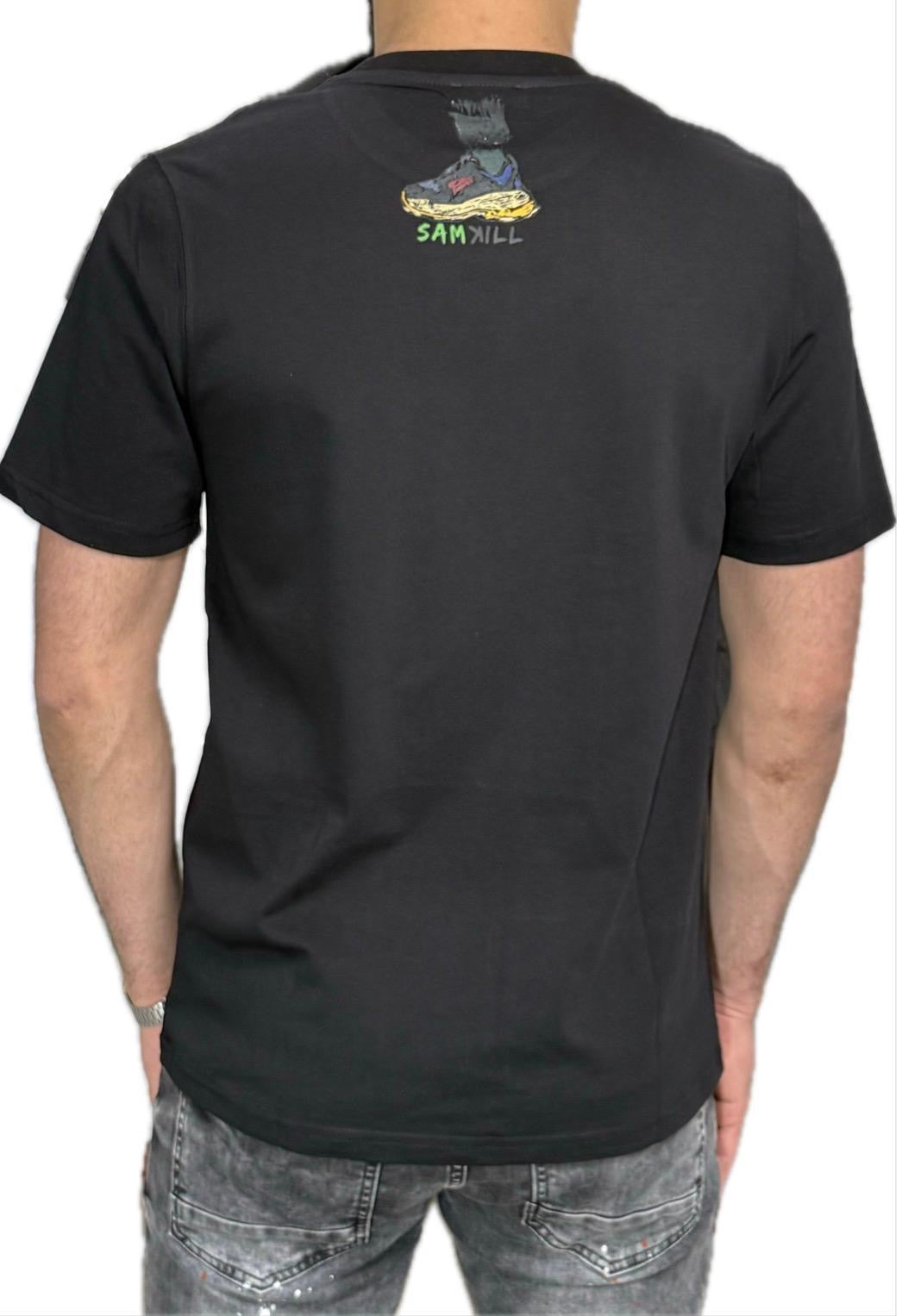SAMKILL T-SHIRT ZWART