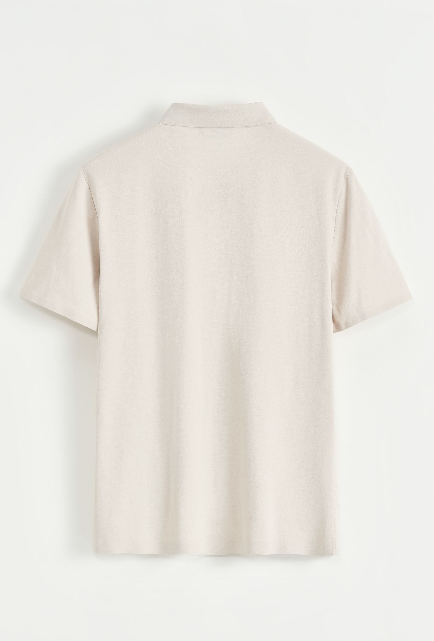 Polo korte mouwen (gebroken wit)