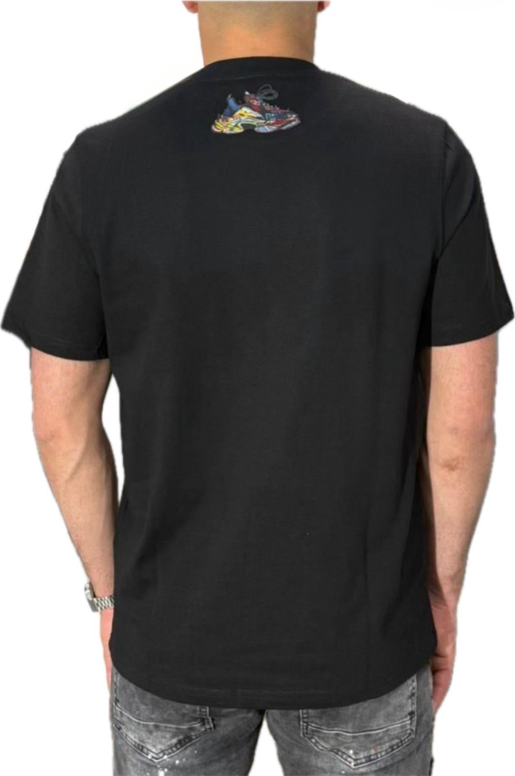 Samkill T-shirt zwart