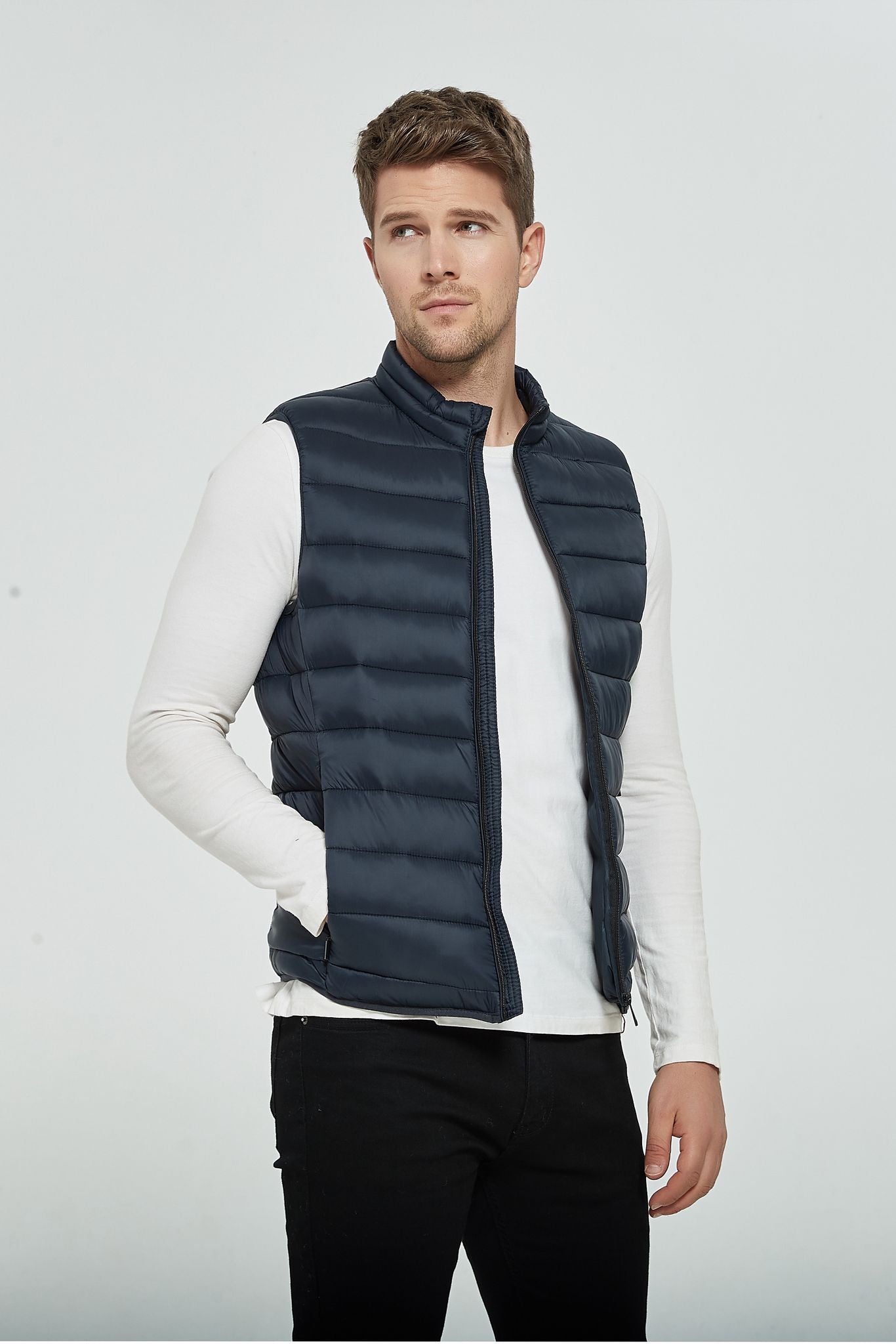 Bodywarmer donkerblauw