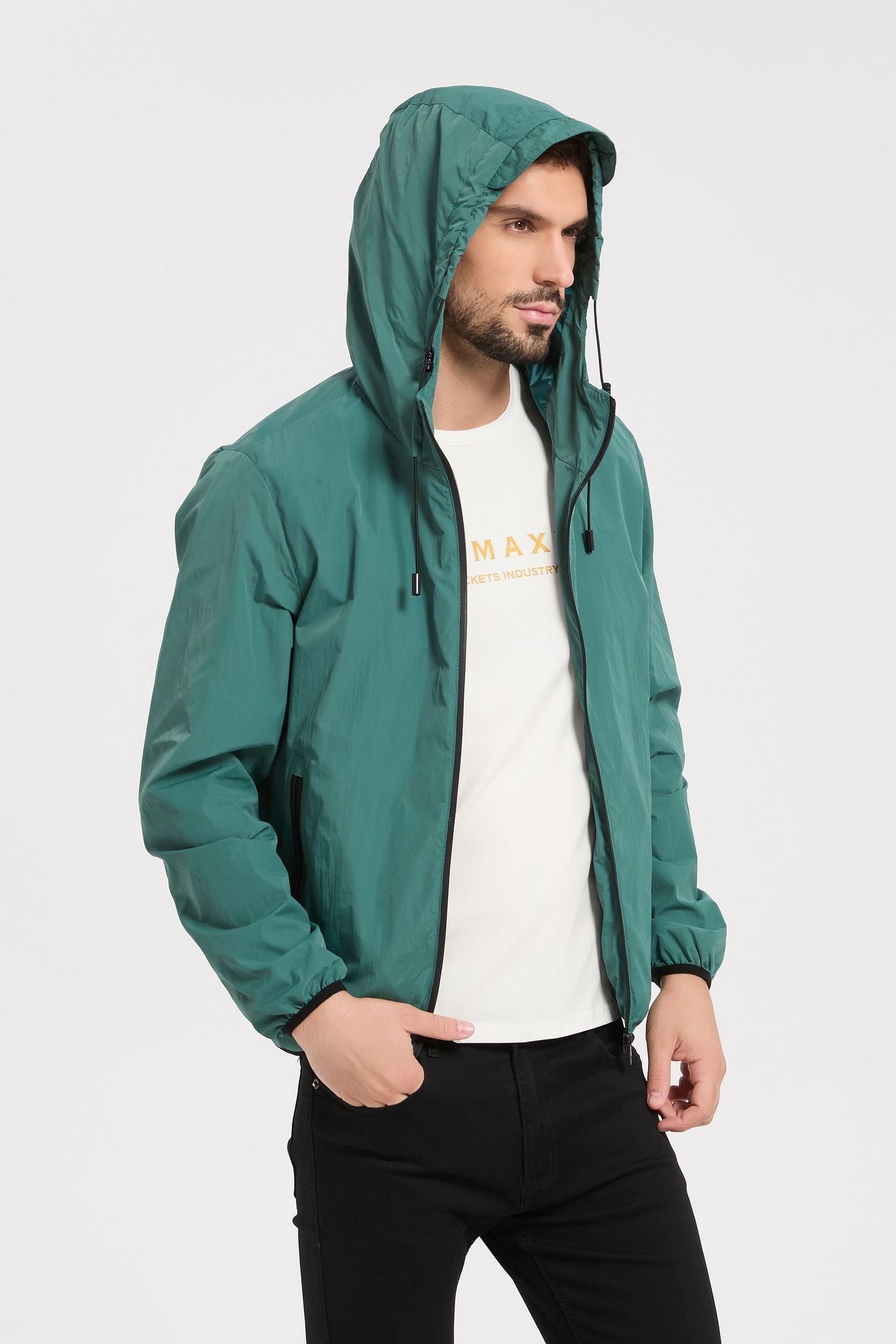 Jas turquoise