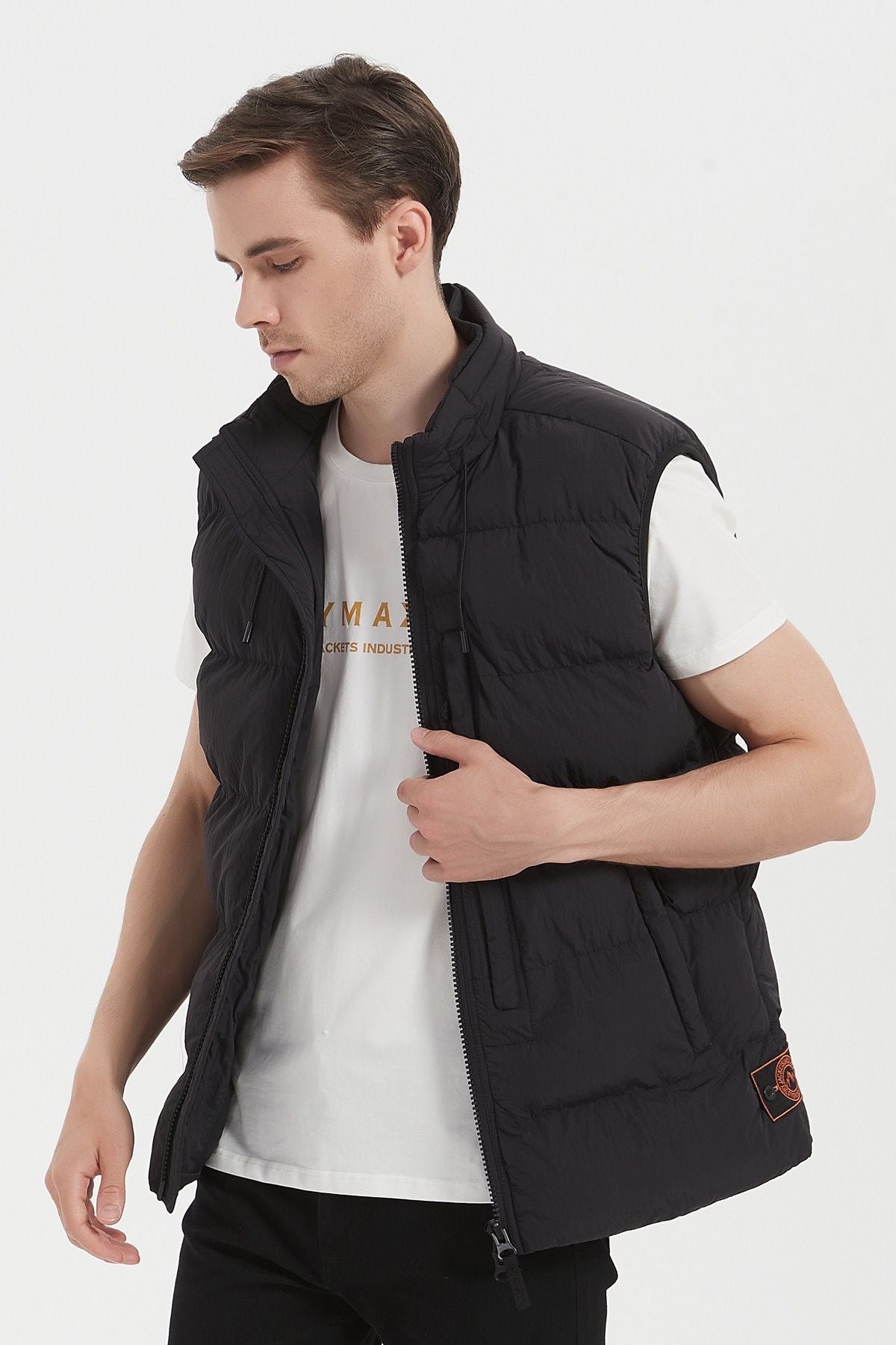 Bodywarmer met een grote borstzak (2)