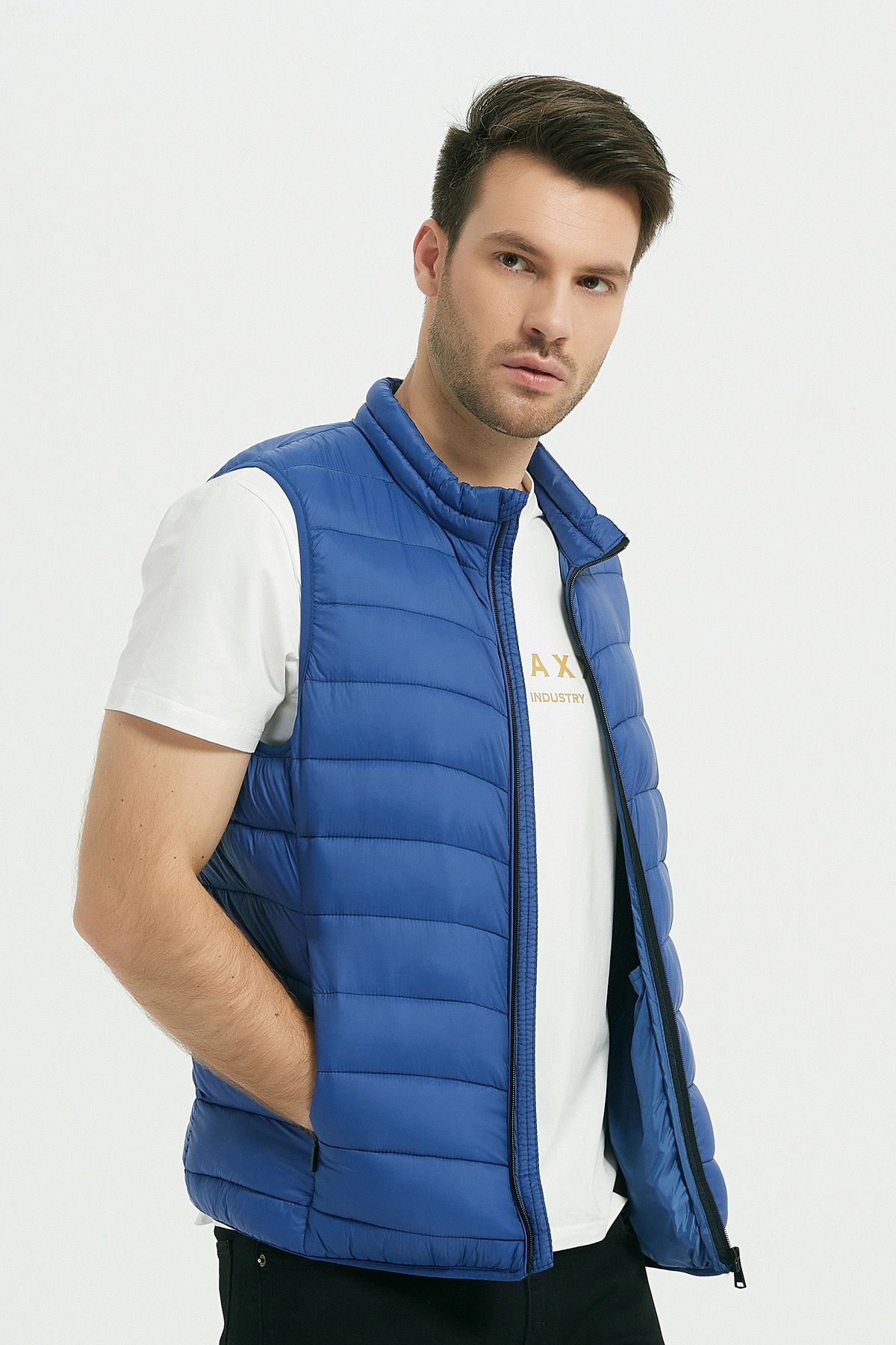 Bodywarmer blauw