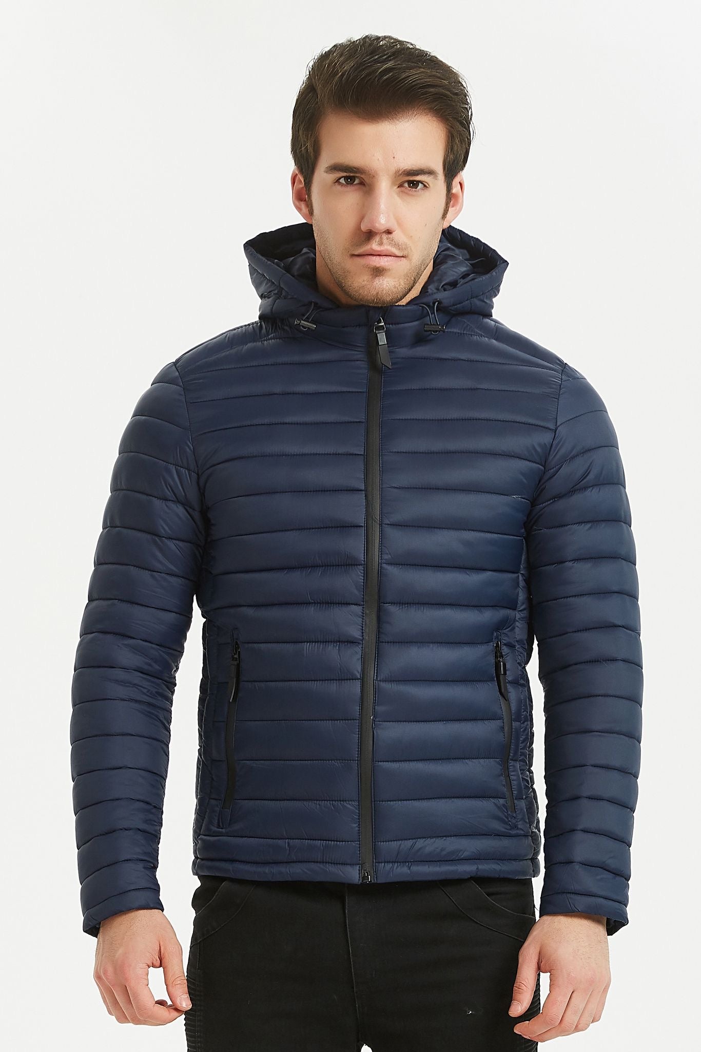 Mannenjas donkerblauw