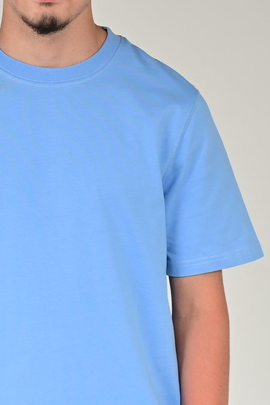Essential T-Shirt Licht Blauw