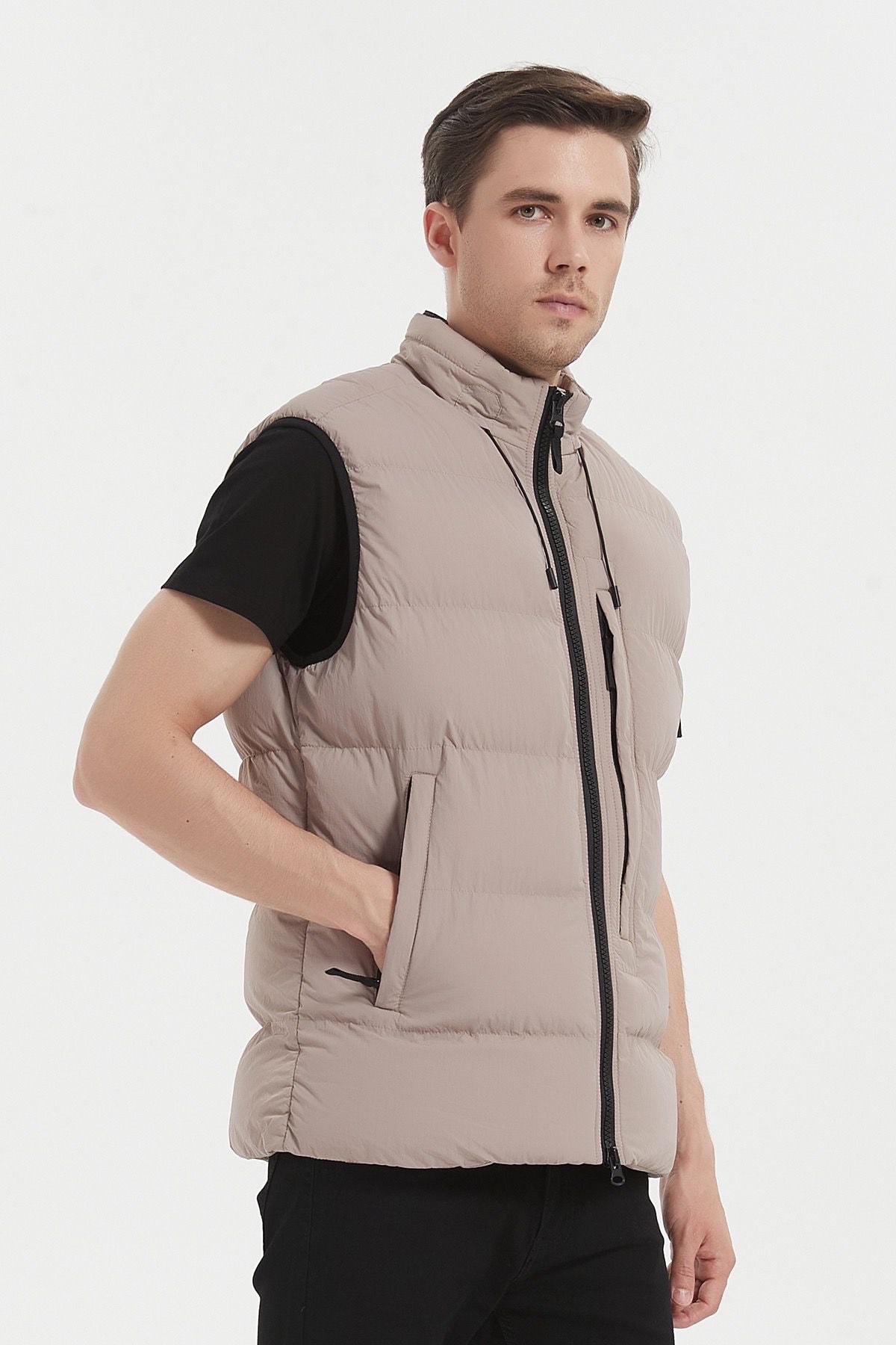 Bodywarmer met een grote borstzak