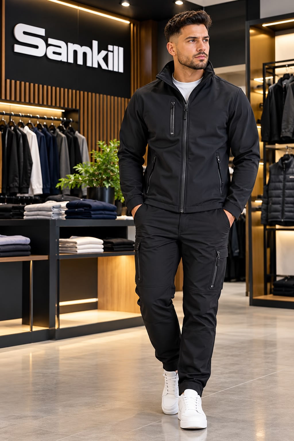Werkkleding softshell jas met logo