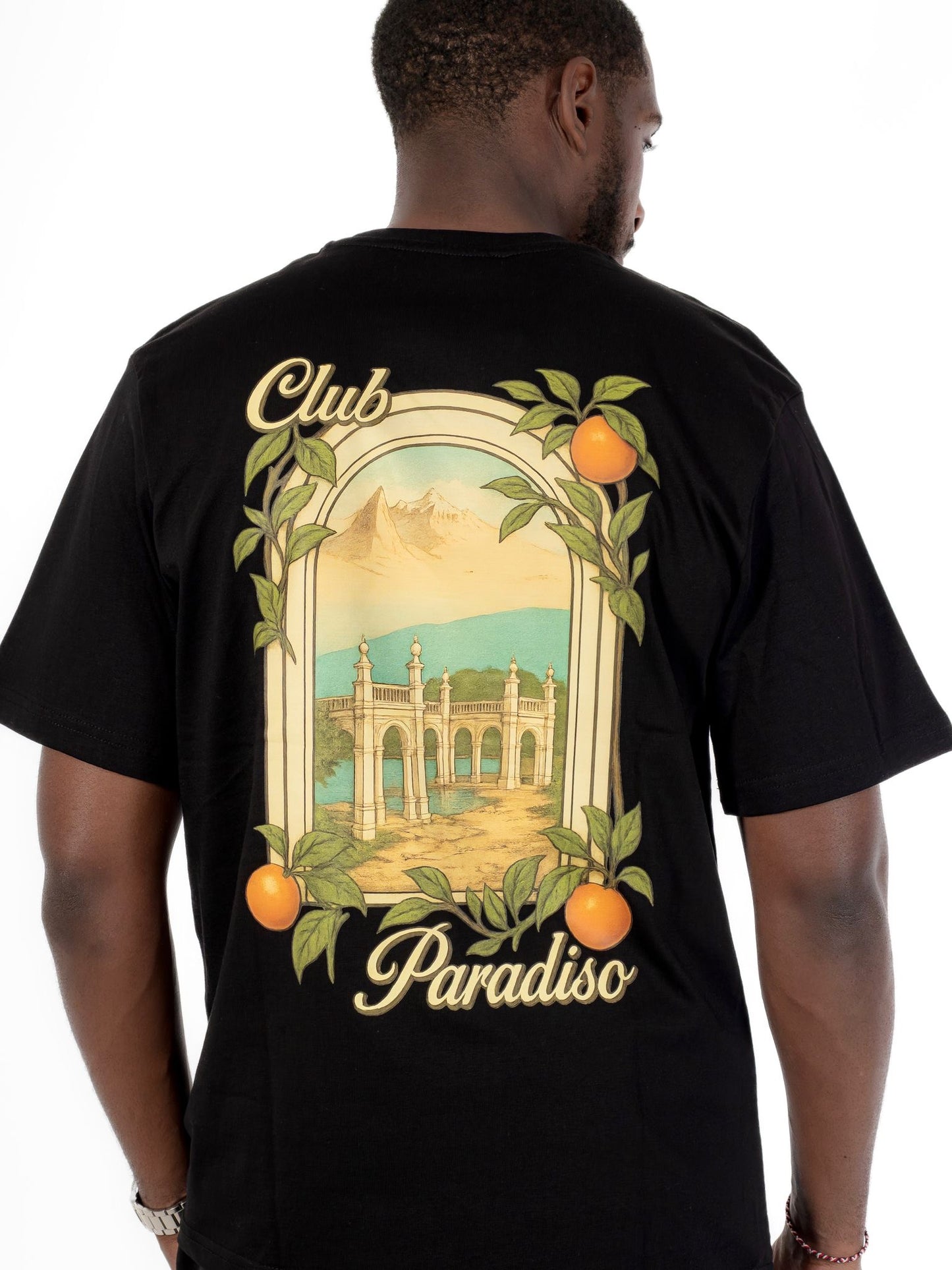 T-shirt palazzo (wit)