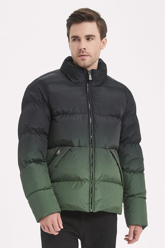 Heren Ombre Pufferjas