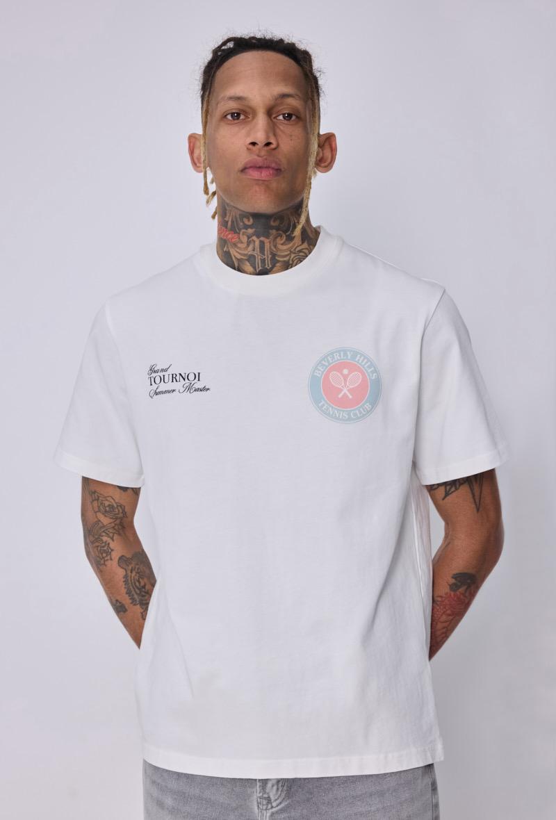 T-shirt met M-print (W)