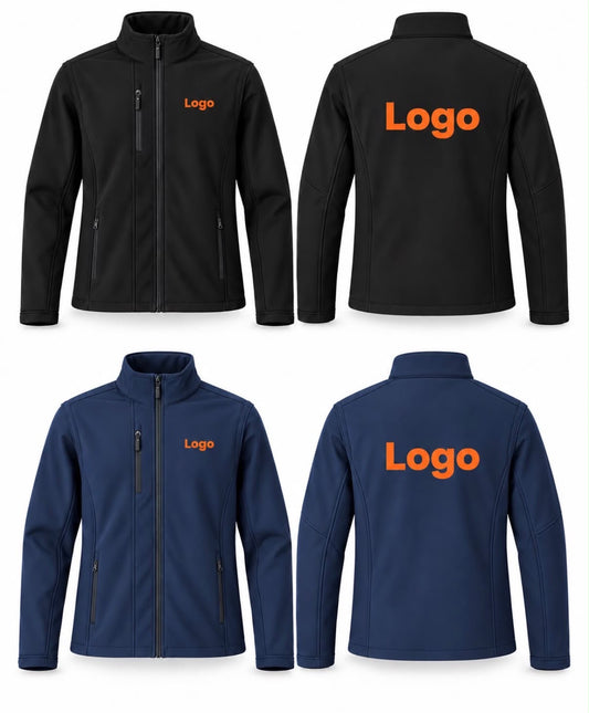 Werkkleding softshell jas met logo