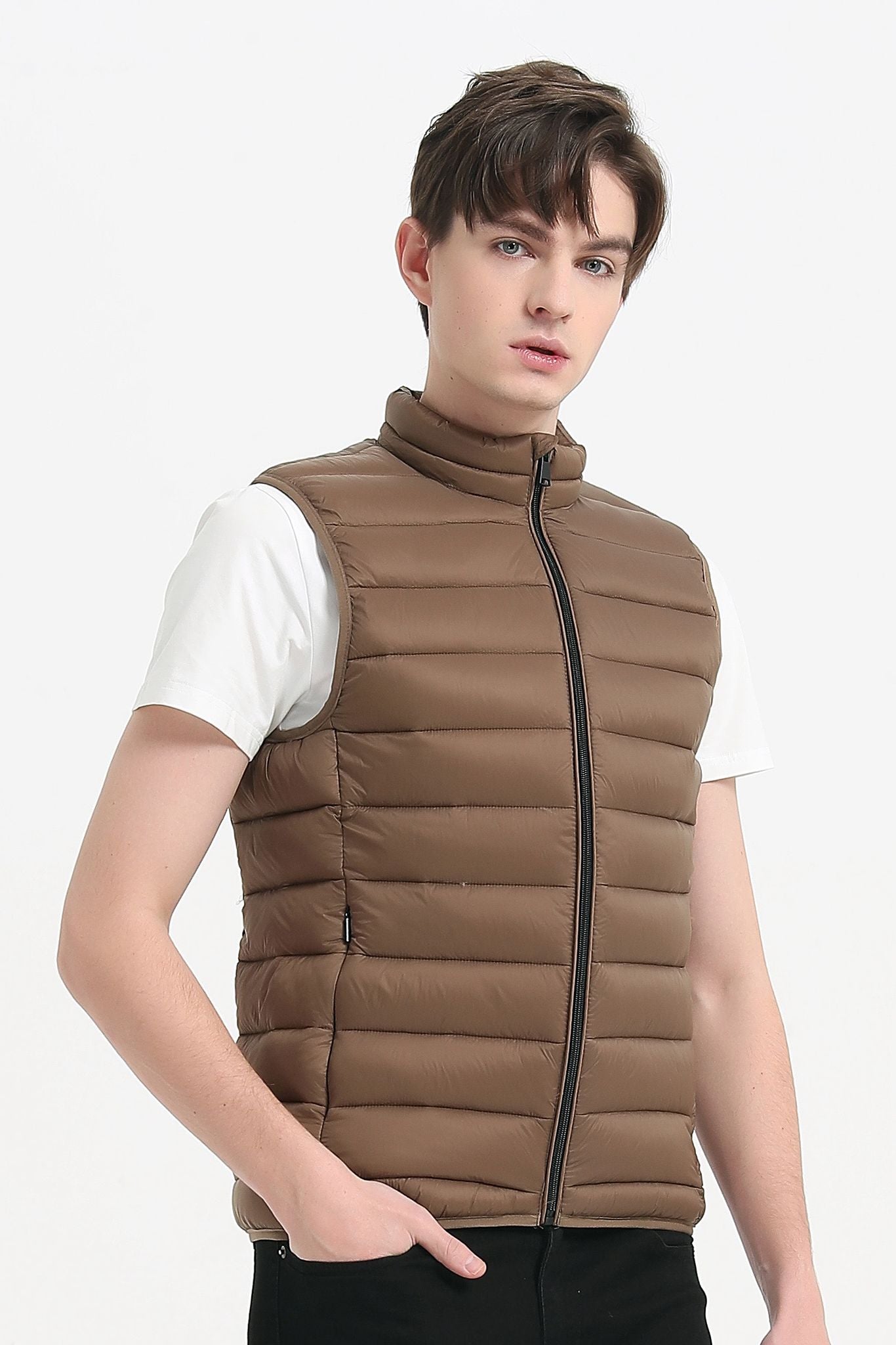 Bodywarmer taupe