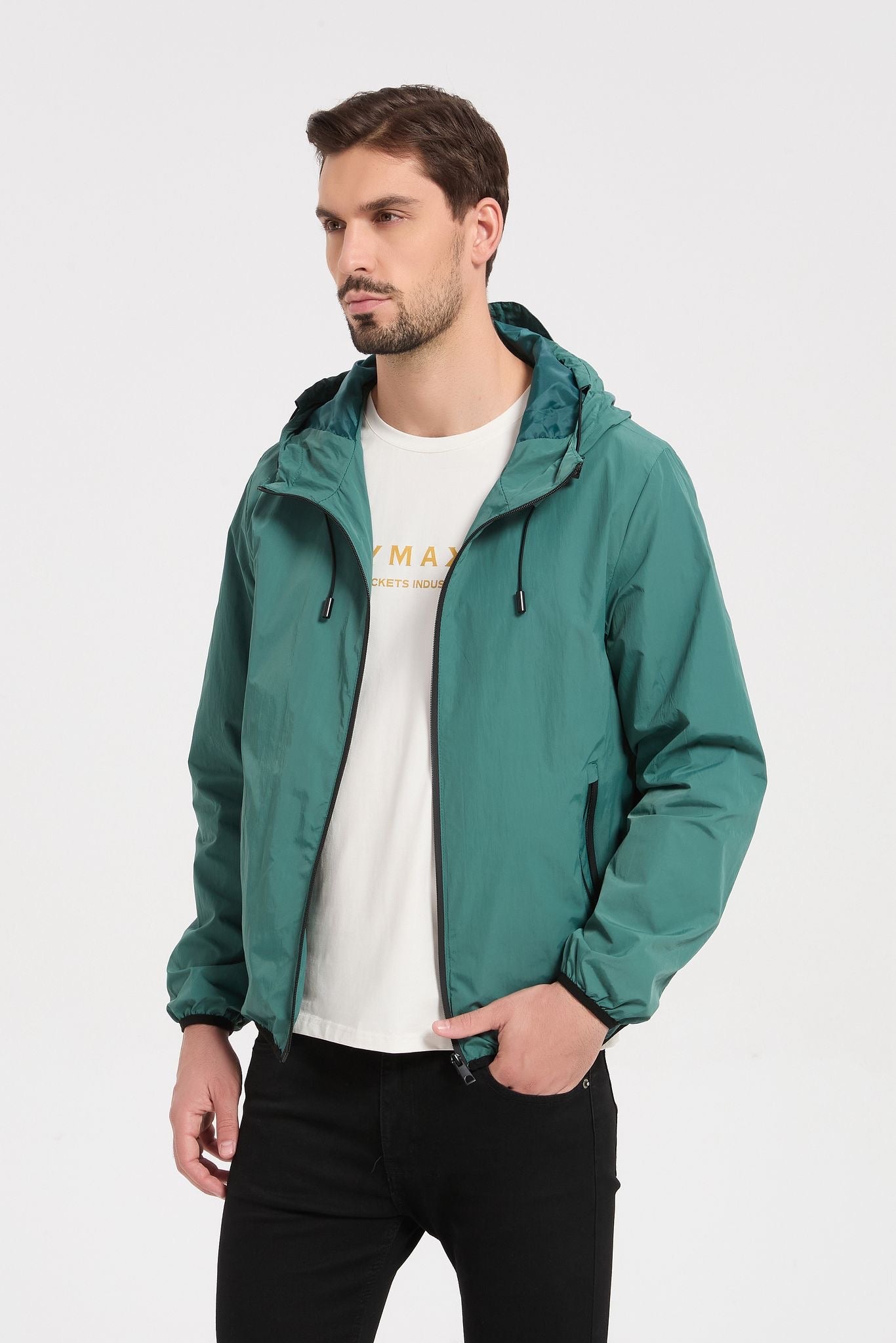 Jas turquoise
