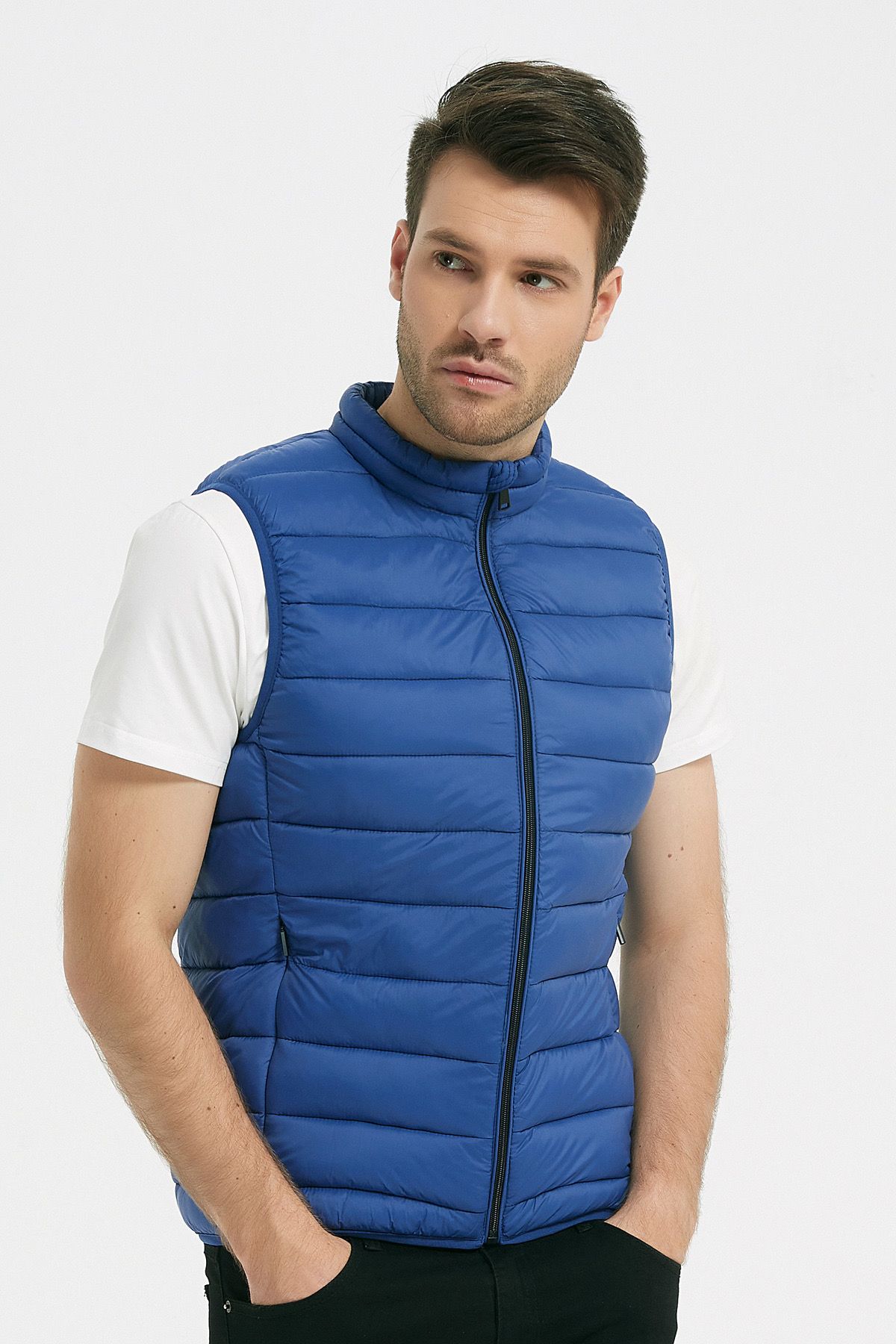 Bodywarmer blauw