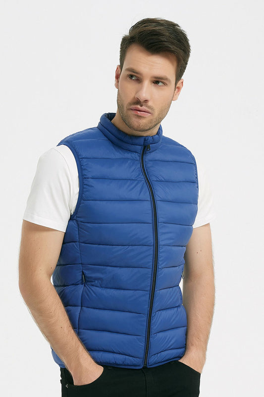 Bodywarmer blauw