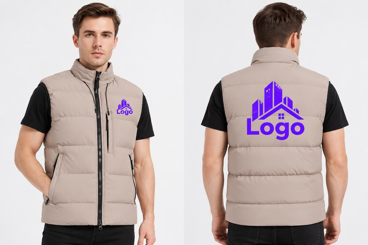Bodywarmer beige
