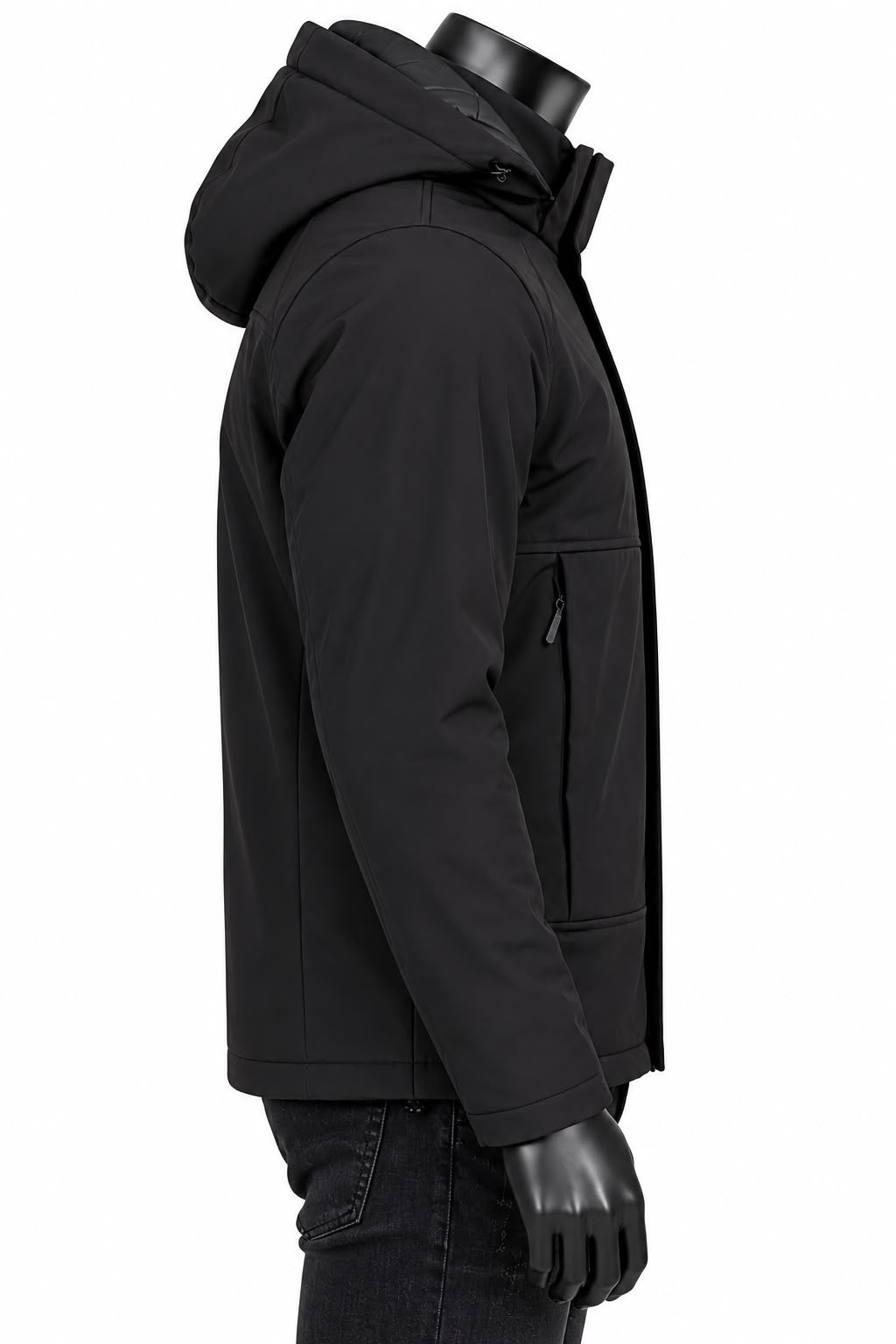 Heren Softshell Jas zwart