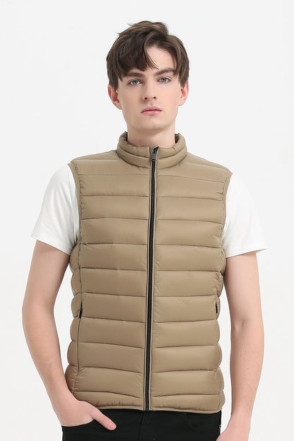 Bodywarmer beige