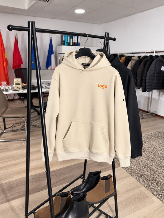 Hoodie met bedrijfslogo