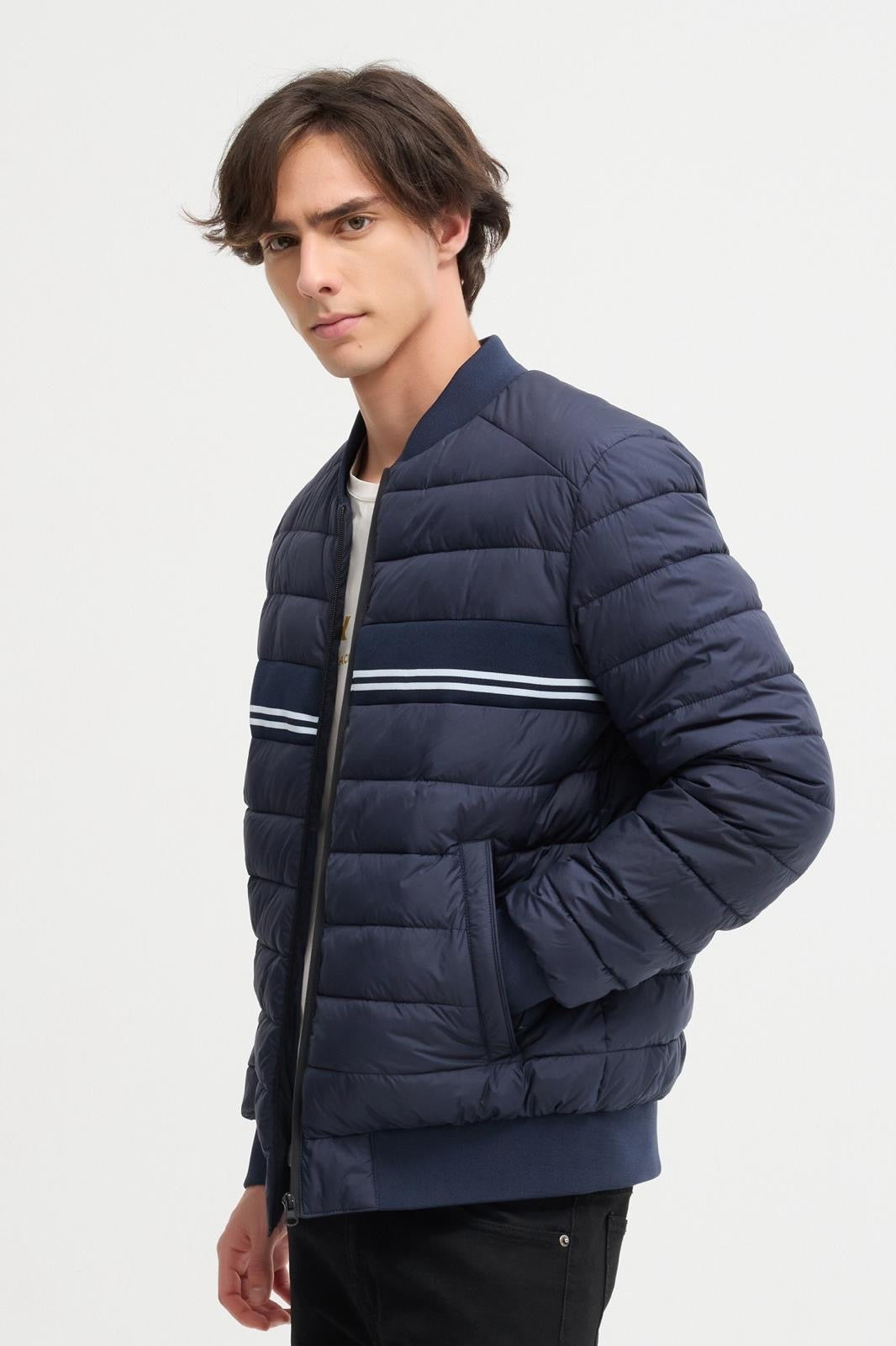 Heren jas (donkerblauw)