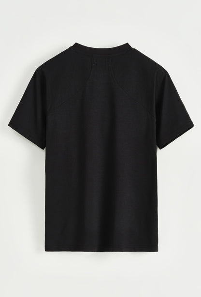 Basic shirt donkergrijs