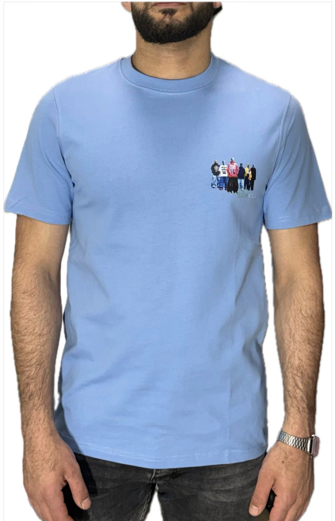 T-shirts (street) blauw