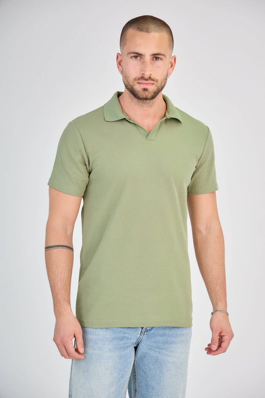 V T-shirt (licht groen)