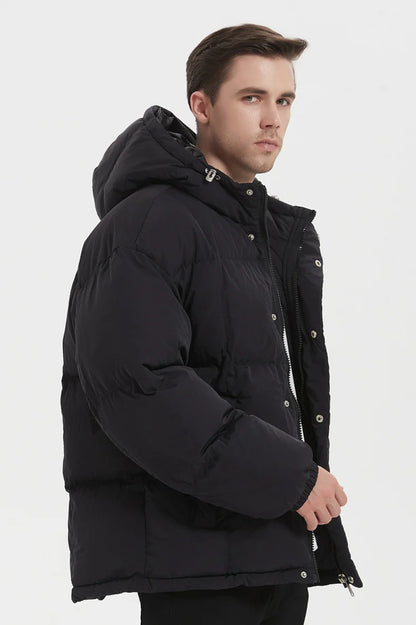 Gewatteerde Panelen Parka black