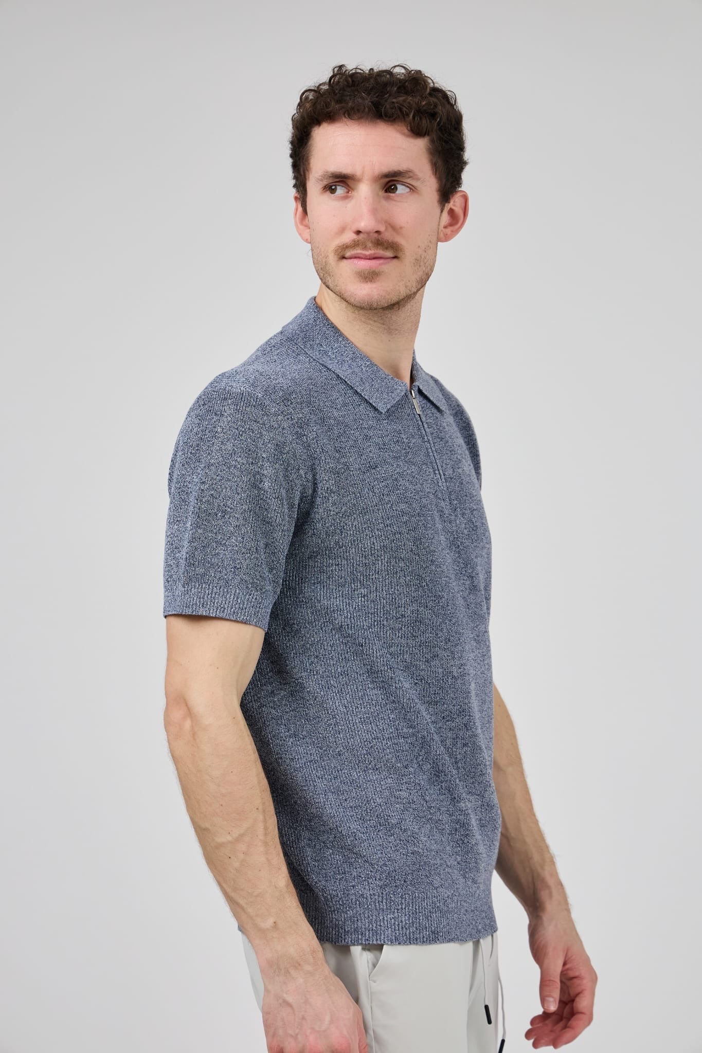 Polo shirt blauw