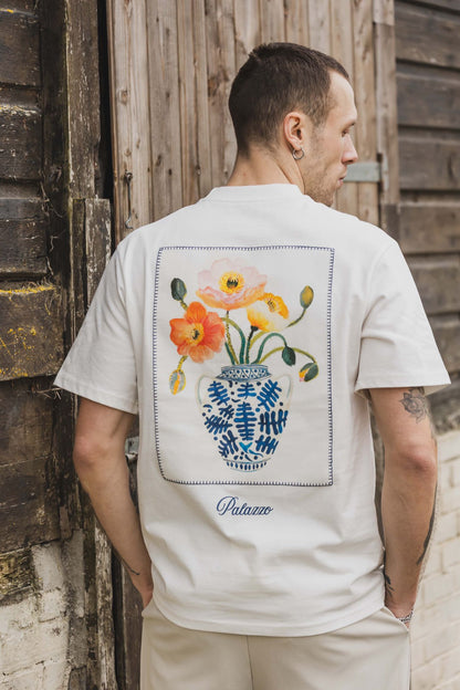 T-shirt met M-print (W)
