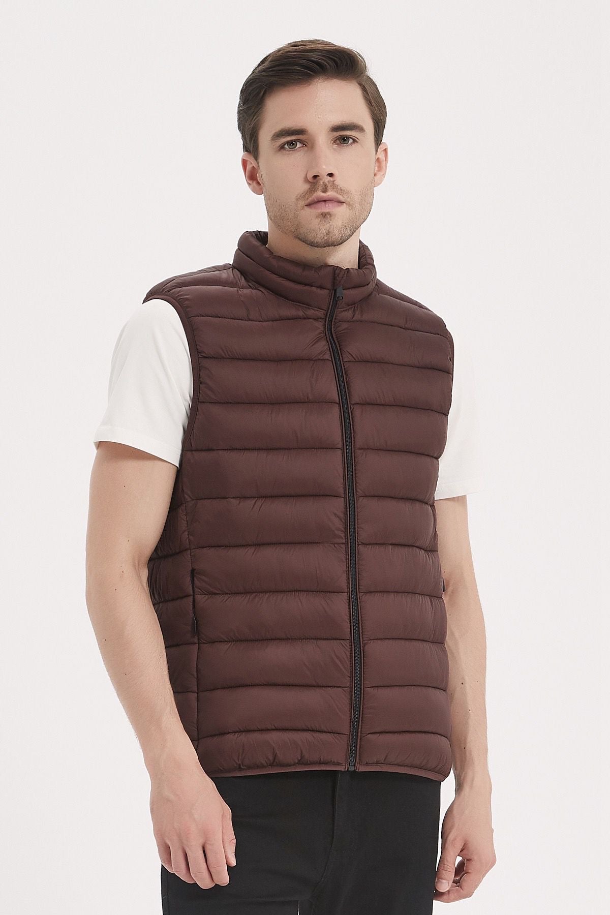 Bodywarmer donkerbruin