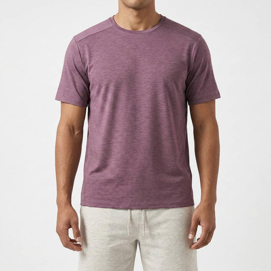 Basic T-shirt (paars)