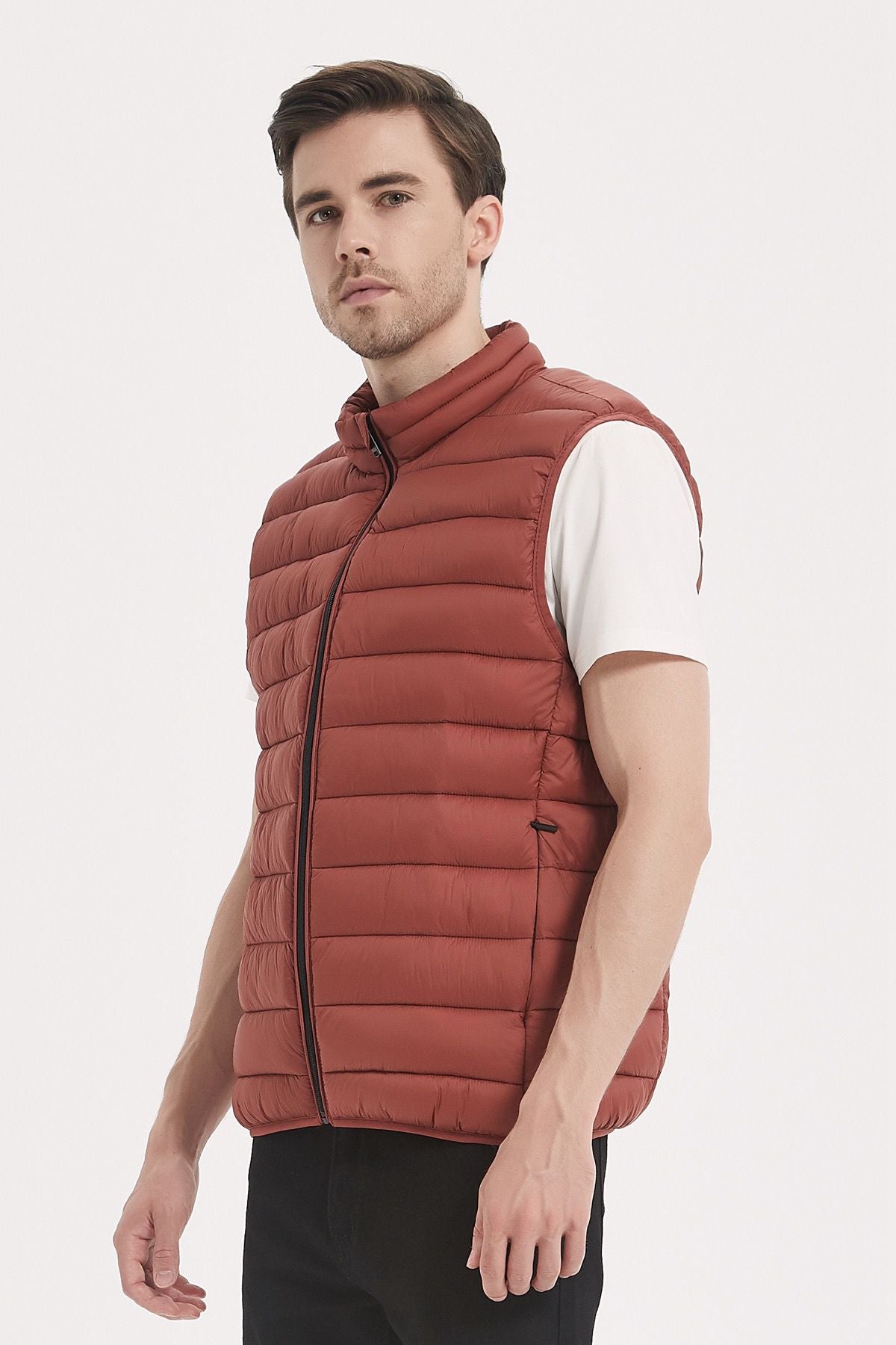 Bodywarmer kastanjebruin