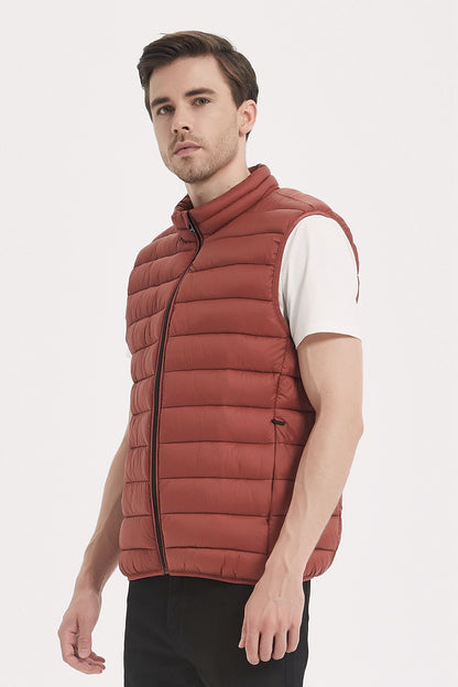Bodywarmer kastanjebruin
