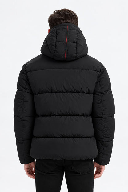 Heren Puffer Jacket Zwart