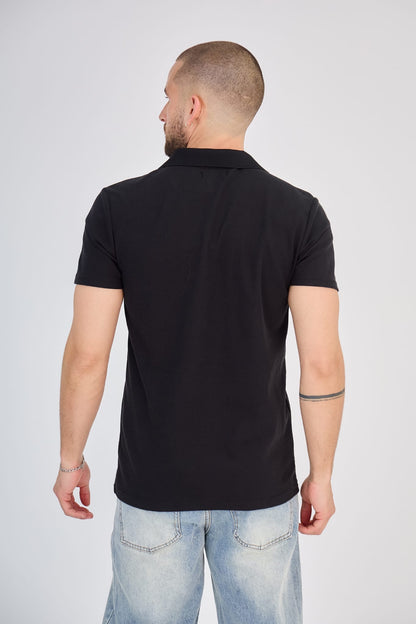 V T-shirt (zwart)