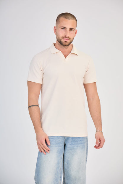 V T-shirt (beige)