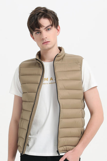 Bodywarmer beige