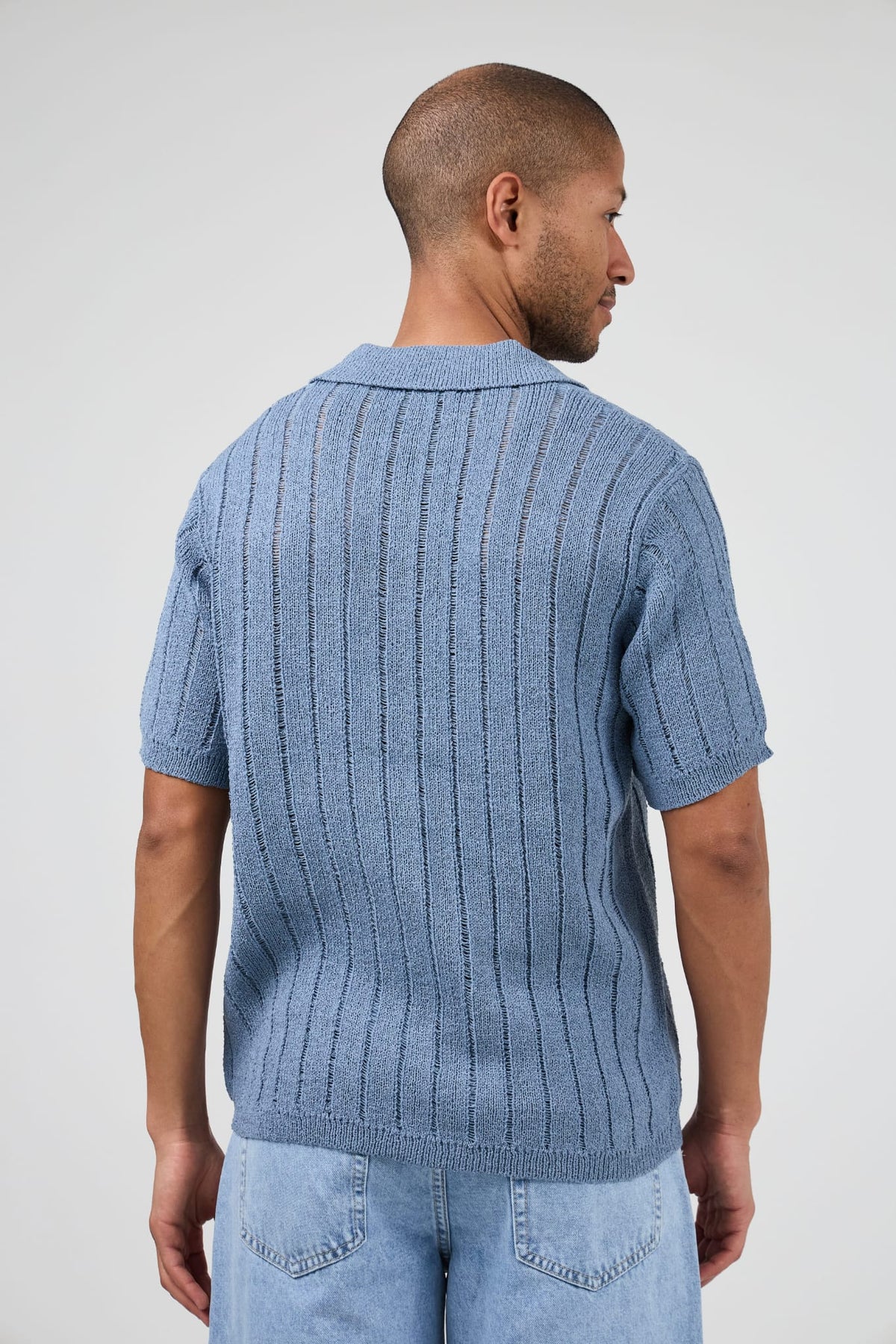 Heren V hals T-shirt (B)