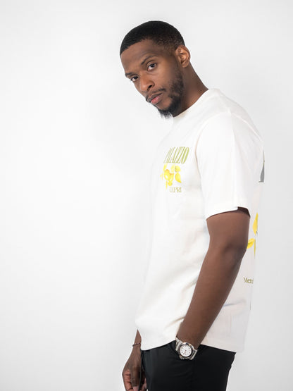 T-shirt paradise (gebroken wit)