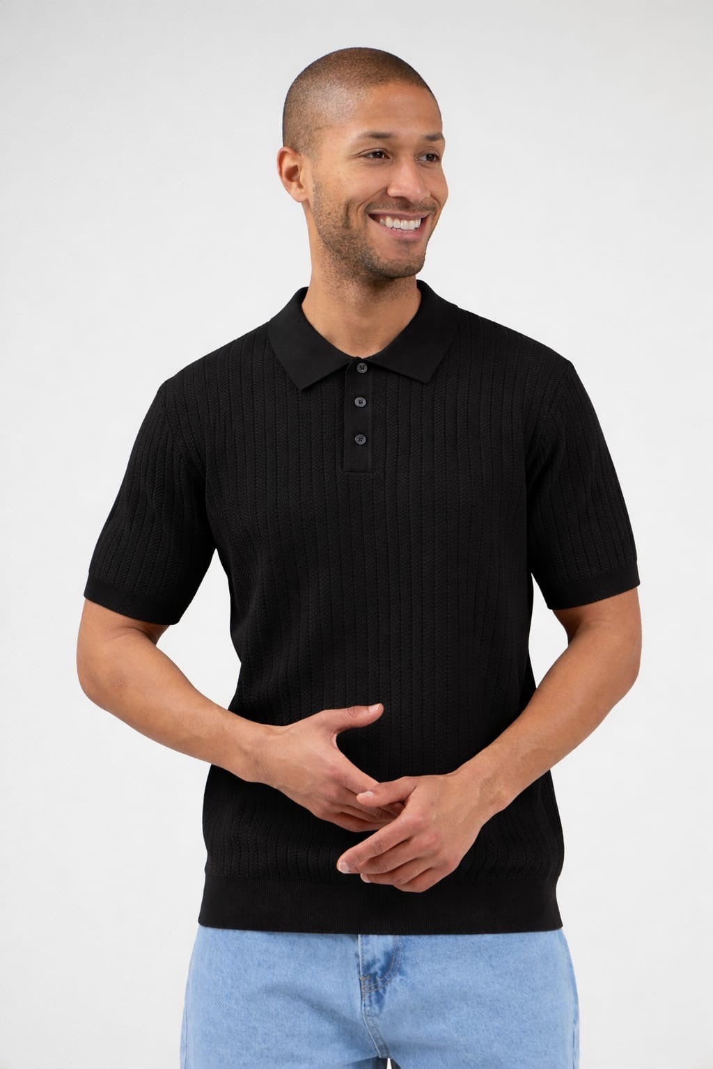 Polo zwart