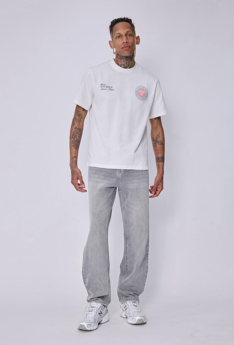 T-shirt met M-print (W)