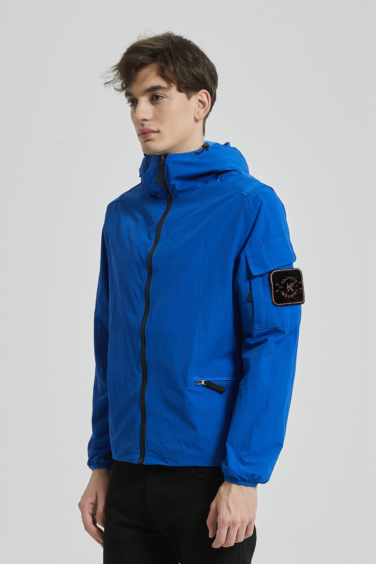 Lente jas heren blauw