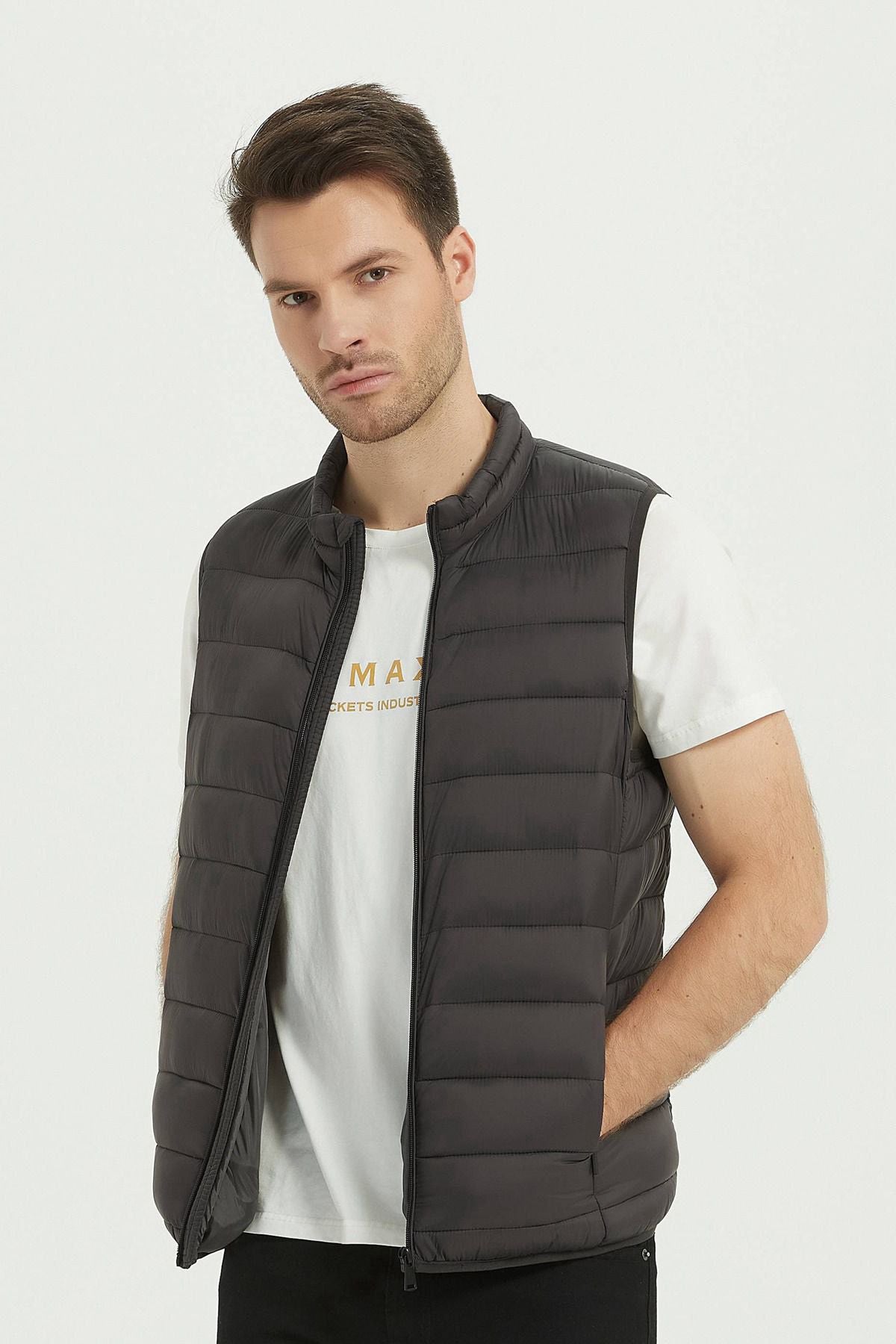 Bodywarmer antraciet