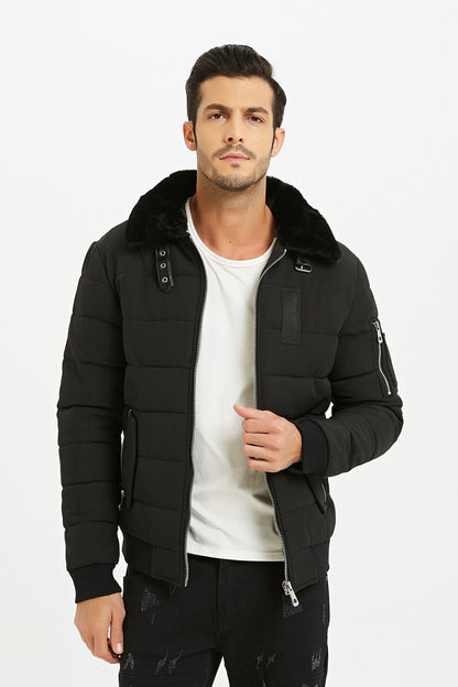 Puffer Bomber zwart