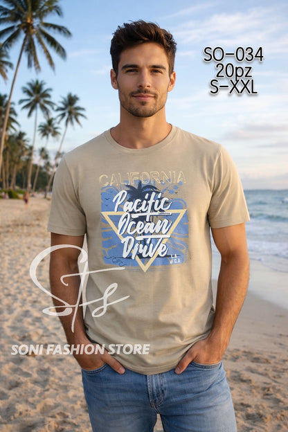 Beach t-shirt samkill