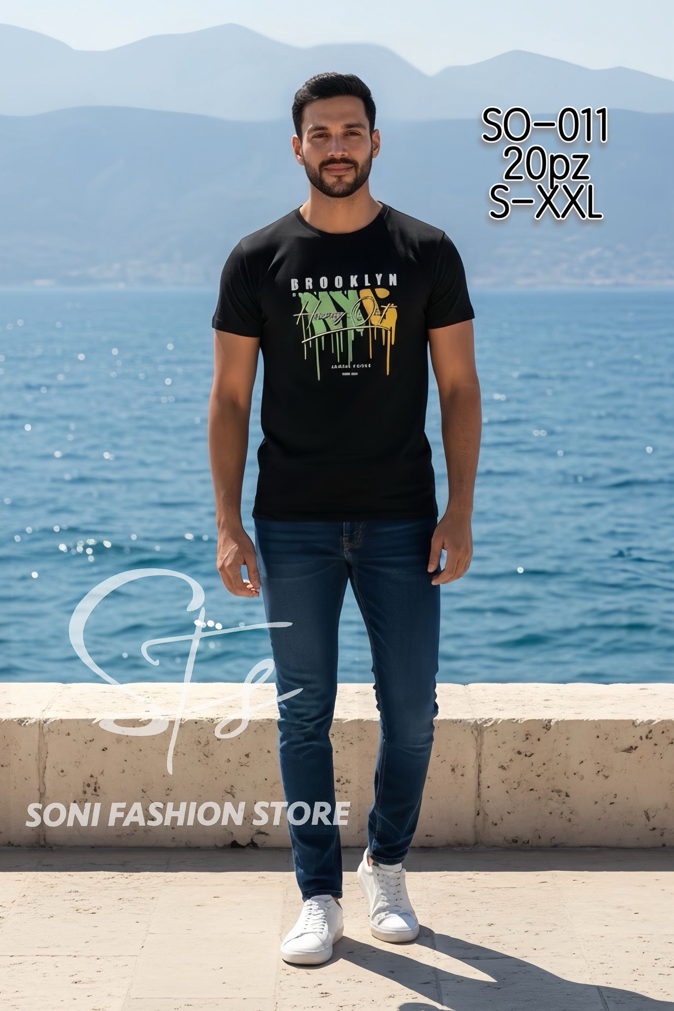 Groene t-shirt samkill